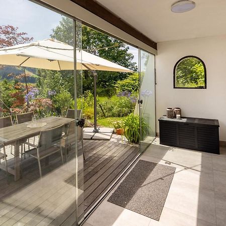 Waldlounge - Gartenwohnung Oberstaufen Exteriér fotografie