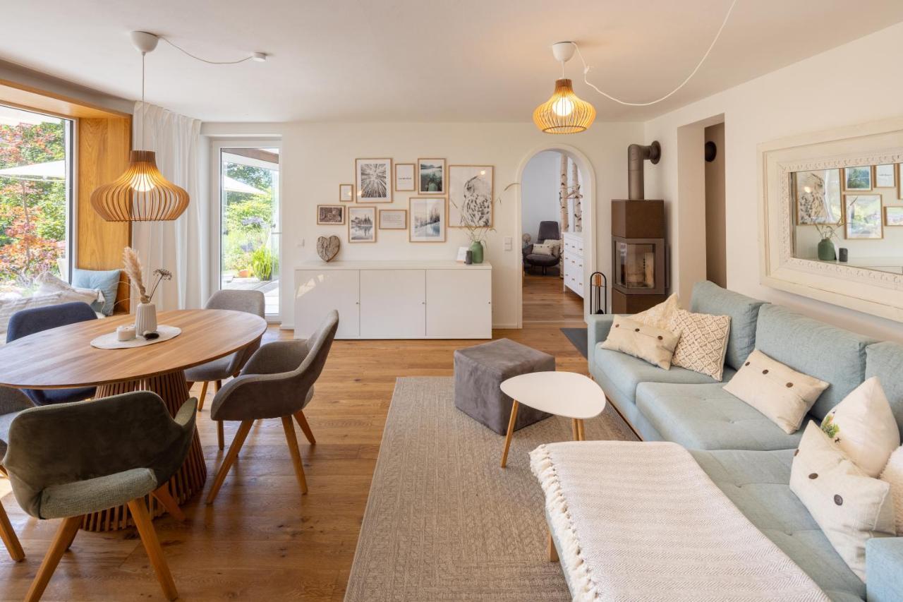 Waldlounge - Gartenwohnung Oberstaufen Exteriér fotografie
